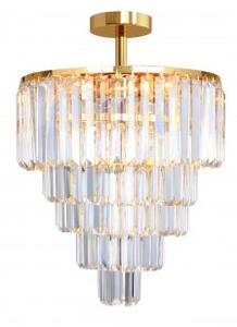 Lustra clasica 10 becuri E14 FC17106/6+3+1-GLD ZUMALINE