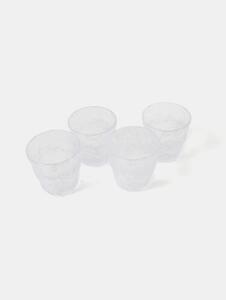 Sinsay - Set de 4 pahare - alb