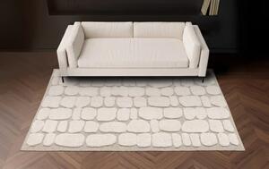 Covor Sufragerie Dormitor, Model Delia 40402 051 Dreptunghiular,Bej 120 x 170, Dreptunghi