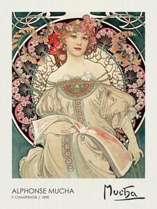 Reproducere F. Champenois (1898), Alfons Mucha