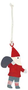 IB Laursen Ornament de Craciun agatat SANTA CLAUS