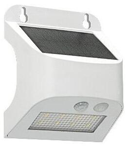 Lampă solară de perete cu LED și senzor SOLTO LED/3W/3,7V 4000K IP54 1200 mAh albă