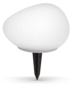 Lampă solară LED/1,2V 300 mAh IP44, design pietricică