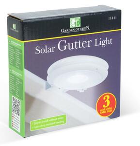 Aplica solară de perete cu LED, 1,2 V, 1000 mAh, IP44, alb
