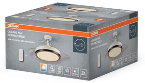 Osram - Plafonieră LED cu ventilator CEILING FAN LED/66W/230V albă + telecomandă
