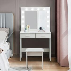 Masă cosmetică modernă mare cu iluminare