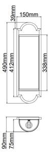 Open Design OR84528 - Aplică de perete LIBERO 2xE14/12W/230V, crom lucios