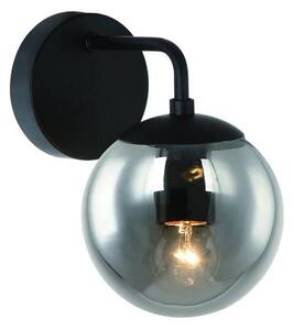 Open Design OR81411 - Lampă de perete BAO 1xE27/8W/230V negru/gri fumuriu