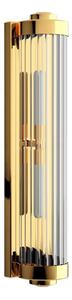 Open Design OR84481 - Lampă de perete pentru baie FUMI 2xG9/8W/230V IP44 aur roz