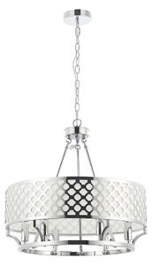 Open Design OR84375 - Lustru cu lanț VERNO 6xE14/12W/230V crom lucios