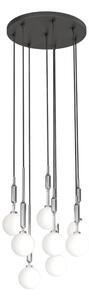 Open Design OR85327 - Lustră suspendată pe cablu ERO 8xG9/8W/230V crom lucios