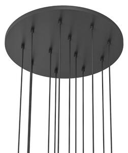 Open Design OR85389 - Lustră suspendată pe cablu ERO, 12 x G9, 8W, 230V, crom lucios