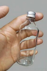 Set sticle TU-100CCGUMUSMETAL, 12 piese, transparent/argintiu, sticlă