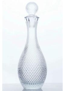 Sticlă BADE56789, transparent, sticlă, 13x13x36 cm