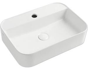 Lavoar pe blat Jungborn THREE 50x35 cm alb lucios