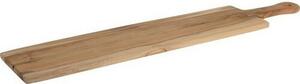 Tablă de servire din lemn de teak,70 x 1,5 x 15 cm