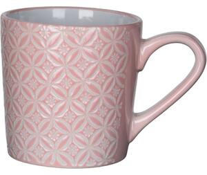 Cană din ceramică Sea, 385 ml, roz