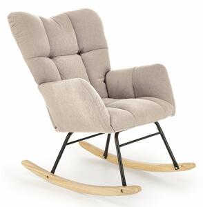 Scaun balansoar Houston 1595, Bej, 94x70x97cm, 14 kg