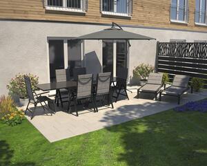 Scaun pliabil Garden Place 68x110x57 cm antracit