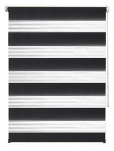 Rulou dublu (zebră) Soluna gri 67x120 cm
