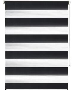 Rulou dublu (zebră) Soluna gri 108x160 cm