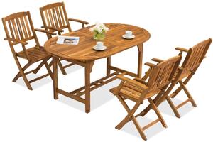 Mobilier terasă din lemn Hanoi/Delhi 4 Garden Point