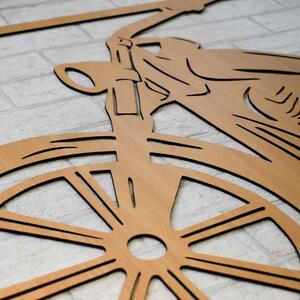 DUBLEZ | Tablou din lemn pentru perete - Motocicleta Chopper