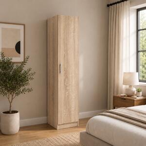 Dulap haaus Remi, O Usa, Stejar Sonoma, 40 x 51 x 170 cm
