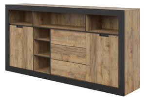 Comoda Tudor h 110 cm