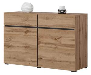 Comodă Cross 2 uși 2 sertare - 120 cm