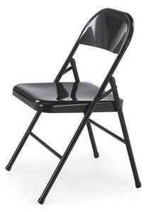 Scaun K565, negru, metal, 46x47x75 cm