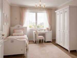 Set mobilier camera copii 12 mp , Colectia Romantic
