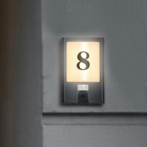 LEDVANCE SMART+ WiFi Entrance Number Camera aplică, reglabil, Negru, Plastic, Modern