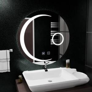 Oglinda LED Touch Moon, 60x60 cm Functie Dezaburire