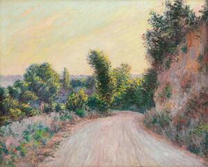 Reproducere Road; Chemin, 1885, Monet, Claude
