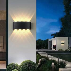 Aplica LED 8W Exterior Neagra 2056-4