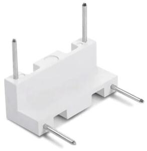 Conector Colt Tavan Si Perete, Sina Magnetica Aplicata Slim, Alb