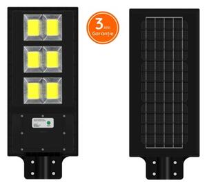 Lampa LED 300W IP65 Panou Solar Monocristaline 6500K Cu Senzor De Miscare