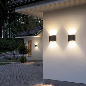 APLICA CU LED EXTERIOR LUMINA CALDA 2056/2 BK