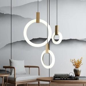 Lustra LED cu Telecomanda wifi 2.4G lumina/rece/calda/neutra intensitate reglabila