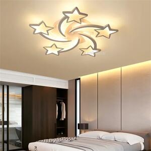 Lustra led dimatbila STEA 110W cu 5 brate 3 CULORI+IR