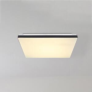 Globo Plafonieră LED Ully smart Tuya CCT negru, reglabil, Negru, Camera de zi / sufragerie, Plastic