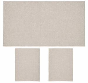 Set 3 Covoare Fargo 71501-050, Crem, 2 buc 80x150 cm, 1 buc 120x170 cm
