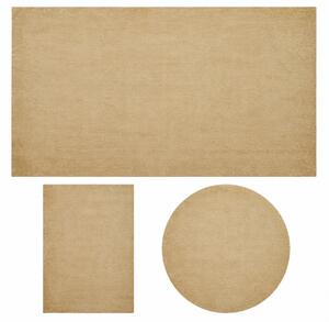 Set 3 Covoare Fargo 71501-800, Bej, 1 buc 80x150 cm, 1 buc 160x230 cm , 1 buc rotund 120x120 cm