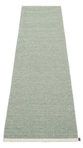 Covor tip traversă pentru interior și exterior verde deschis 70x300 cm Mono Sage Army – Pappelina