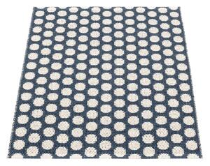 Covor pentru exterior și interior albastru închis 70x90 cm Noa Dark Blue – Pappelina
