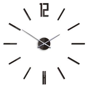 Ceas de perete CARLO WENGE HMCNH057-wenge (ceas modern de)