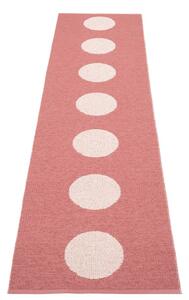 Covor tip traversă pentru interior și exterior roșu deschis 70x280 cm Vera Pop Blush – Pappelina