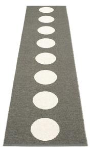 Covor tip traversă pentru interior și exterior gri închis 70x300 cm Vera Charcoal – Pappelina
