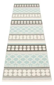 Covor tip traversă pentru interior și exterior gri/turcoaz 70x270 cm Asta Pale Turquoise – Pappelina